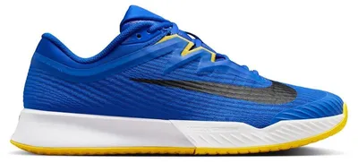 Image de Nike Court Air Zoom Vapor Pro 3 HC, couleur bleu racer et jaune électrique, taille EU 44.5