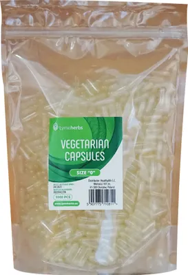 Obrázek produktu pro Vegetariánské kapsle velikosti "0" 1000 kusů