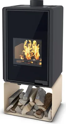 Image de HS FLAMINGO cheminée DELUXE PENTAI - crème