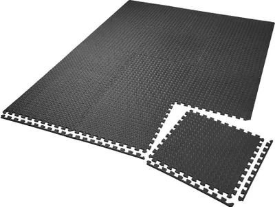 Produktbild von Schutzmattenset 12-teilig mit 24 Randstücken je 61 x 61 cm