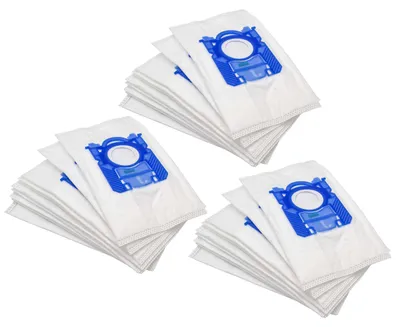 Produktbild von vhbw 30x Staubbeutel kompatibel mit Electrolux Ergospace Parketto, XXL 10 - 300, XXL, XXL 2253, XXL Box 1 Staubsauger - 29,8cm x 17,7cm Weiß