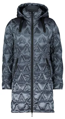 Produktbild von Gil Bret Damen Daunenjacke 95 cm tailliert mit abnehmbarer Kapuze und Zweiwege-Reißverschluss