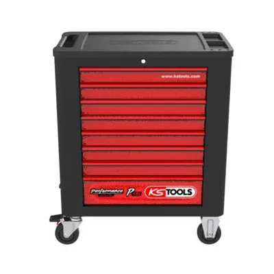 Produktbild von KS Tools PERFORMANCEplus P15 SCHWARZ/ROT Werkstattwagen