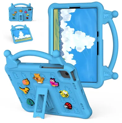 Obrázek produktu pro Dětské pouzdro pro Samsung Galaxy Tab S9 FE /Tab S9 /Tab S8 /Tab S7 nárazuvzdorné EVA pouzdro s rukojetí a funkcí stojánku Modrá