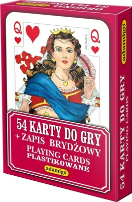 Produktbild von Karty do gry Adamigo 54 elementy
