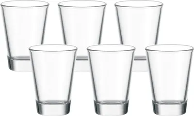 Obrázek produktu pro LEONARDO Ciao, Průhledná, Sklo, 6 kusů, Kulatý, Čisté, 50 mm