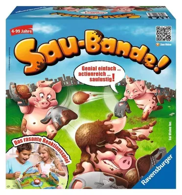 Productafbeelding van Kinderspel 22267 Sau-Bande, een bordspel, speelgoed, geschikt voor kinderen vanaf 4 jaar