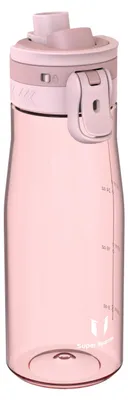 Zdjęcie produktu dla Butelka do picia Super Sparrow 1 litr - butelka na wodę Tritan - wolna od BPA - idealna butelka sportowa - butelki do picia TouchGulp z szybkim przepływem jednym kliknięciem - lekka i trwała