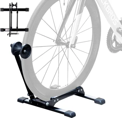 Produktbild von ROCKBROS Fahrradständer Bodenstabiler Faltbar Hinterradständer für 20-29'' MTB Rennrad Schwarz Einzelner Stab