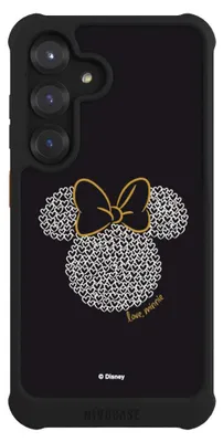 Produktbild von NIVOCASE Hülle für Samsung Galaxy S25  Stoßfeste Handyhülle NIVOmax Case Schwarz Disney Minnie Mouse Muster