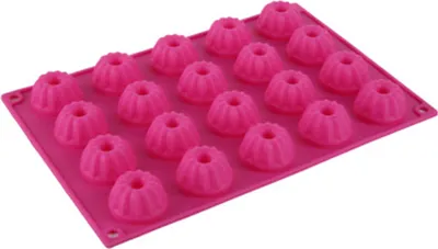 Produktbild von Mini Gugelhupfform,Silikon,Backform,mit Antihaftbeschichtung