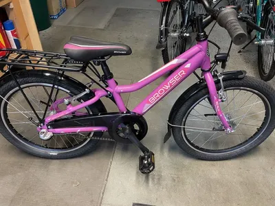 Produktbild von Browser | Jugendfahrräder | 20 Zoll | Aluminium Rahmen | RH 27cm | Rücktritt | 3-Gang Shimano Nexus | Nabendynamo | LED Scheinwerfer & -Rücklicht | matt-violett