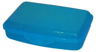 Produktbild von Vorratsbox 19,5x14,5x4 cm EUROHOME® – aus Kunststoff – perfekte Begleiter, ob im Büro oder unterwegs