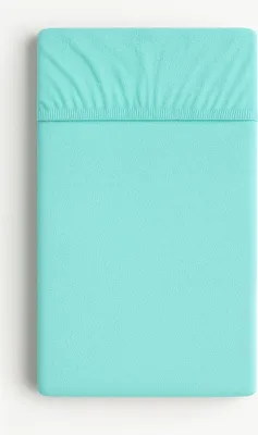 Immagine prodotto di Lenzuolo di spugna per letto per bambini 140x70cm - menta