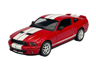 Produktbild von Welly 2007 Shelby Cobra GT500 Rot Maßstab 1:24 Modellauto 22473