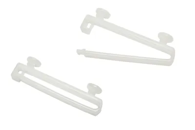 Produktbild von Gardinia Schlaufengleiter 5 cm, weiß, 10 Stück