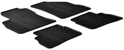 Image de Tapis de sol en caoutchouc pour Opel Combo 2011-2018 (5 places)