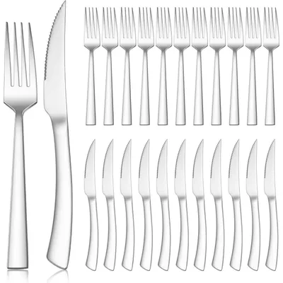 Produktbild von Steckbesteck Set 24-teilig Edelstahl Modern Griff