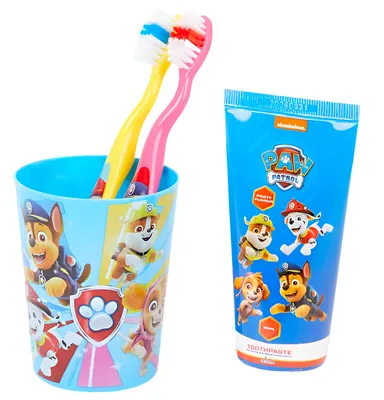 Produktbild von Kinder-Zahnpflegeset blau – Paw Patrol
