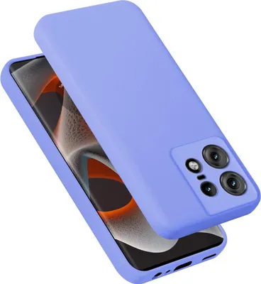 Produktbild von Cadorabo Hülle für Motorola Moto Edge 50 Pro Hülle Silikon Handyhülle Case aus flüssigem Silikon, Kratzfeste und stoßfeste Schutzhülle für Motorola Moto Edge 50 Pro