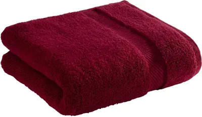 Produktbild von Handtuch - Bordeaux - 50 x 100 cm - Baumwolle