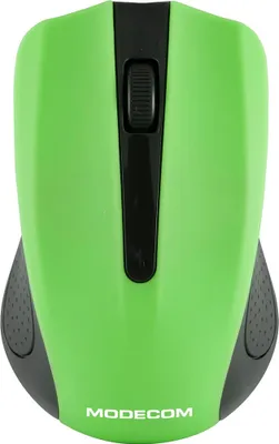 Zdjęcie produktu dla Myszka bezprzewodowa do komputera optyczna MODECOM MC-WM9 czarno-zielona