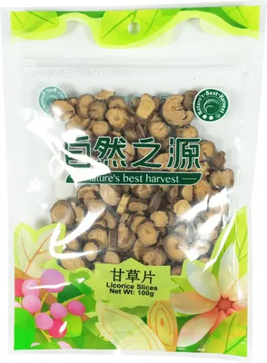 Produktbild von NBH Süßholz (Licorice) Scheiben 100g