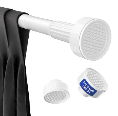 Obrázek produktu pro Nastavitelná tyč na závěsy, bez nutnosti vrtání, délka 70-120 cm