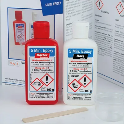 Produktbild von R&G 5-Min Epoxy 200G Arbeitspackung