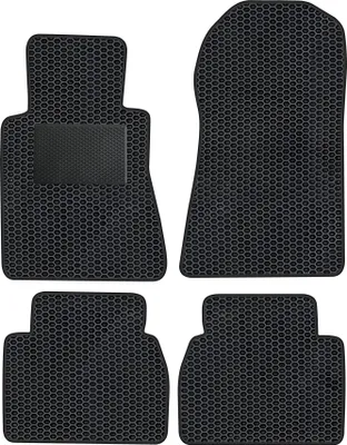 Image de Ensemble complet de tapis de voiture EVA pour Mercedes-Benz Classe C W201 avec renforts (1982-1993)