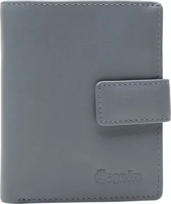 Image de Esquire Cuir porte-monnaie Viktoria 62 Wallet Grey gris