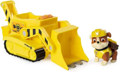 Produktbild von Spin Master 6053384 (20116035) - Paw Patrol - Rubble mit Fahrzeug, Bulldozer/Bagger