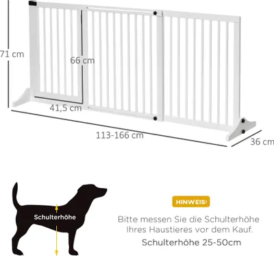Zdjęcie produktu dla Paws Paws Ogrodzenie zabezpieczające schody psy koty regulowana barykada pomieszczenia bariera wolnostojąca drzwi bezpieczeństwo ochrona psa ogrodzenie dla psa