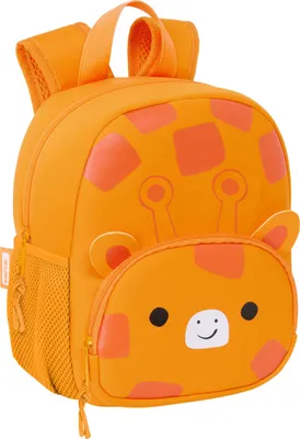 Image de Sac à dos pour enfants Safta Jirafa Marron Orange 20 x 25 x 9 cm