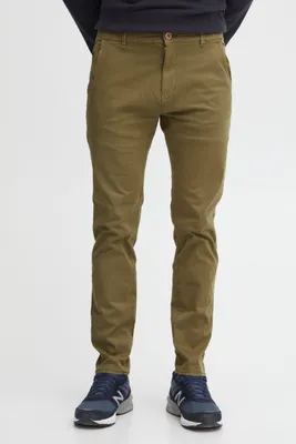 Image de Blend BHNight Pantalon chino en tissu pour hommes Pantalon chino avec stretch Slim Fit