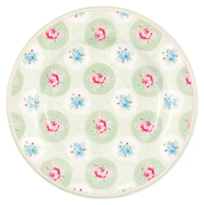 Produktbild von Greengate Brotteller Elle Pale Green (15cm)