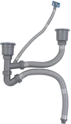 Imagen del producto de Kit universal para desagües con doble manguera