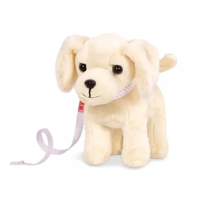 Produktbild von Our Generation Golden Retriever Welpe – beweglicher Plüschhund