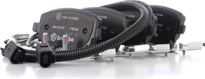 Image de Jeu de plaquettes de frein à disque Brembo, essieu arrière P 85 064