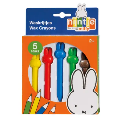 Immagine prodotto di Pastelli a cera Miffy 5 pz