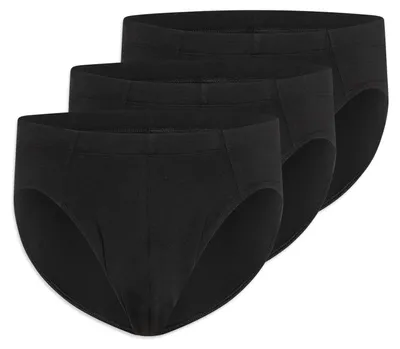 Produktbild von Uncover by Schiesser Herren Minislip 3-Pack UNCOVER Baumwolle - schwarz - Größe S