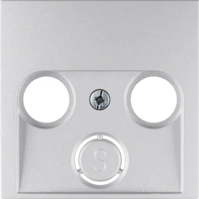 Produktbild von Berker 12031404 - Aluminium - Thermoplast - konventionell - Berker - Matte - IP20