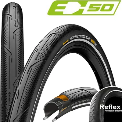 Immagine prodotto di 62-622 CONTATTO Urban, E-50, filo, nero riflettente, Continental, 0150656