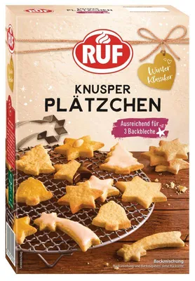 Produktbild von RUF Knusper Plätzchen Backmischung