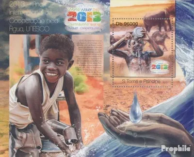 Produktbild von Briefmarken Sao Tome e Principe 2013 Mi Block 869 (kompl. Ausgabe) postfrisch Weltwassertag 2013