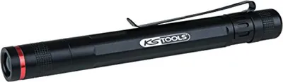 Produktbild von KS Tools 150.4370, Stift-Blinklicht, Schwarz, Aluminium, Tasten, IPX3, -10 - 45 °C