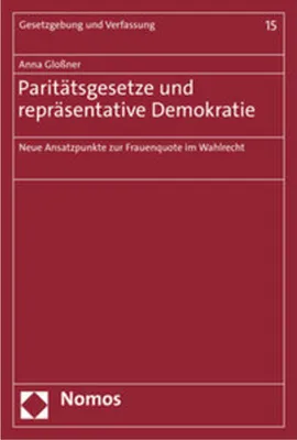 Immagine prodotto di Paritätsgesetze und repräsentative Demokratie