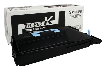 Obrázok produktu pre KYOCERA TK-880K, 25000 strany, Čierna, 1 kusov