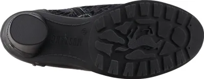 Produktbild von Mustang Damen Stiefel mit abstraktem Floralmuster 15M0162011, Größe:39 EU, Farbe:Schwarz