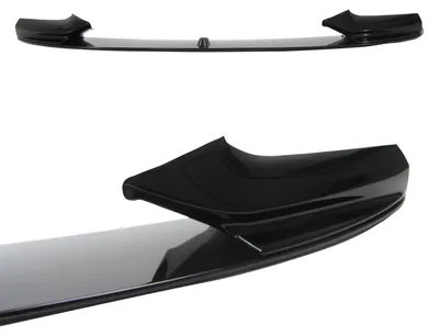 Produktbild von Frontspoiler Lippe mit ABE schwarz glänzend für BMW 5er F10 F11 mit M-Paket